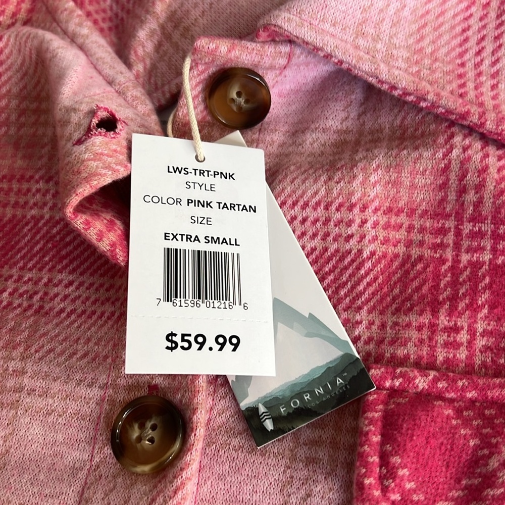 Fornia plaid Shacket - Picture 7 of 7